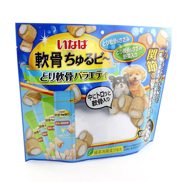 Borse per alimenti per animali domestici in piedi